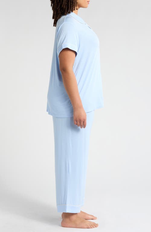 Nordstrom Moonlight Eco Crop Pajamas In Blue
