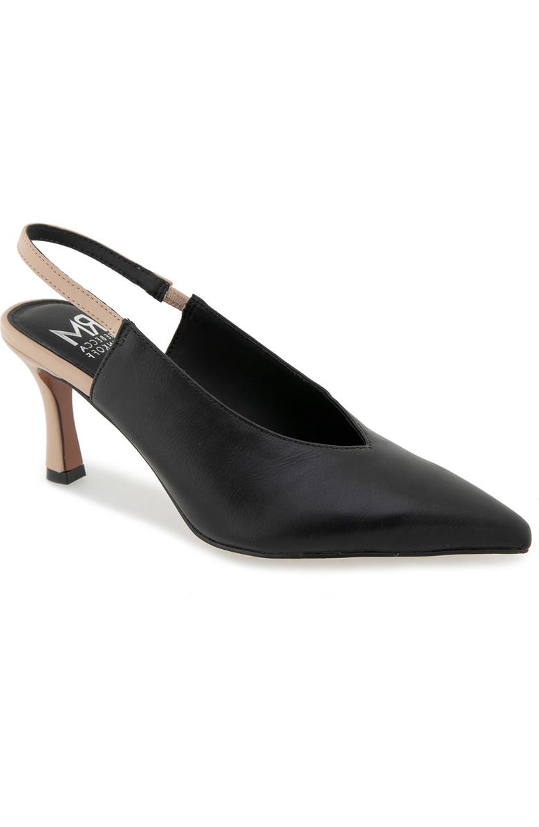 Rebecca Minkoff Tiana Pointed Toe Slingback Pump, Main, color, Black