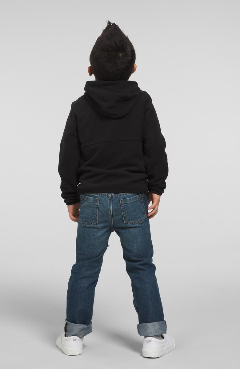 The North Face Kids' Glacier Full Zip Hoodie, Alternate, color, Tnf Black