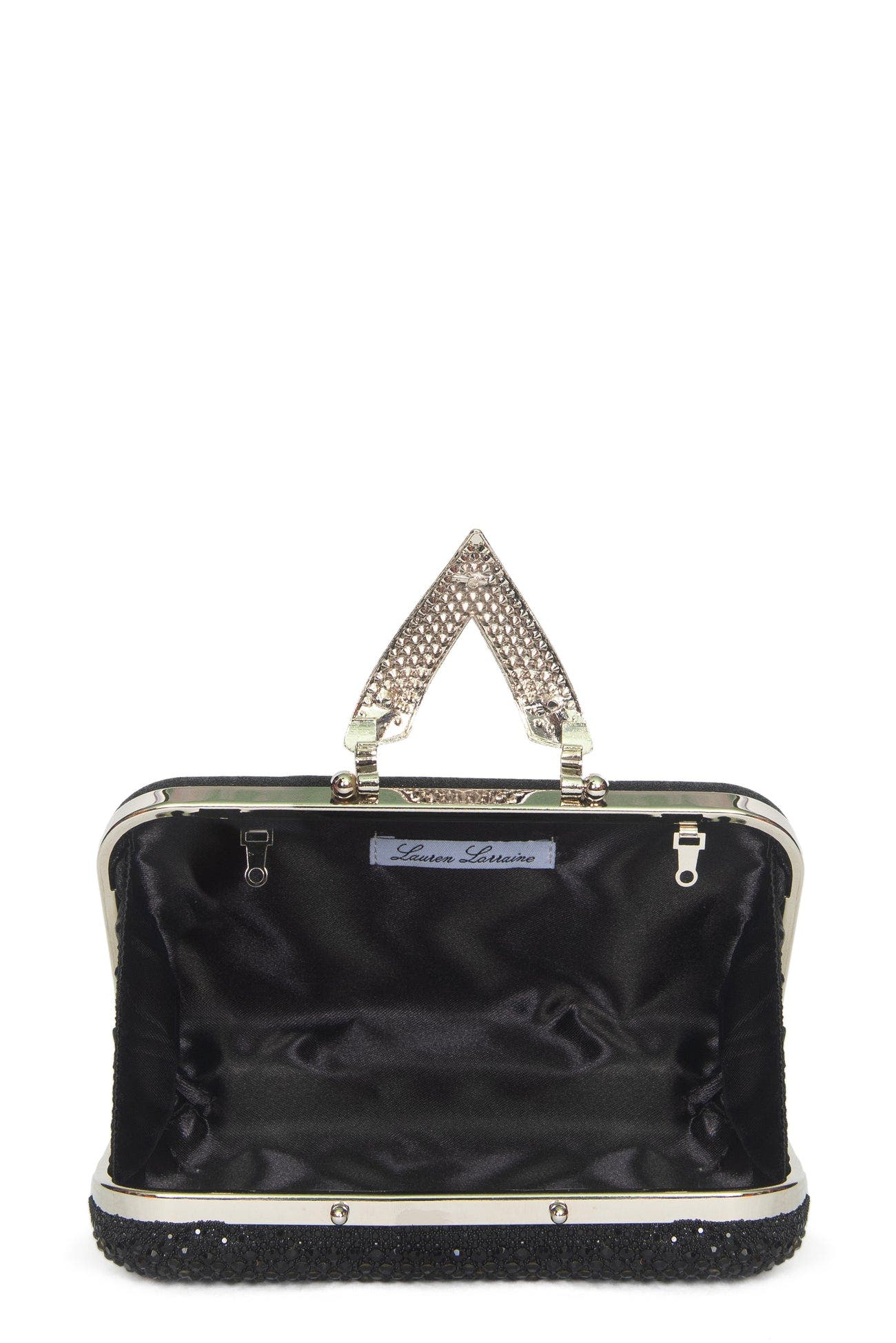 Viki Clutch, Alternate, color, BLACK