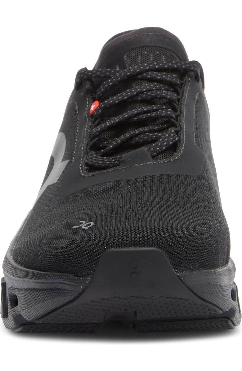 On Cloudmonster 1 Running Shoe, Alternate, color, Black/ Black