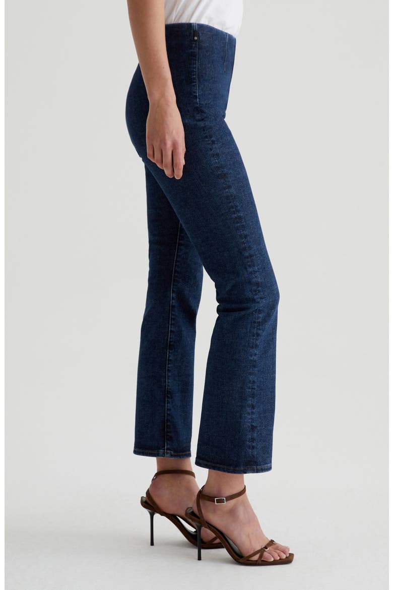 Farrah Pull-On Ankle Bootcut Jeans, Alternate, color, HYACINTH