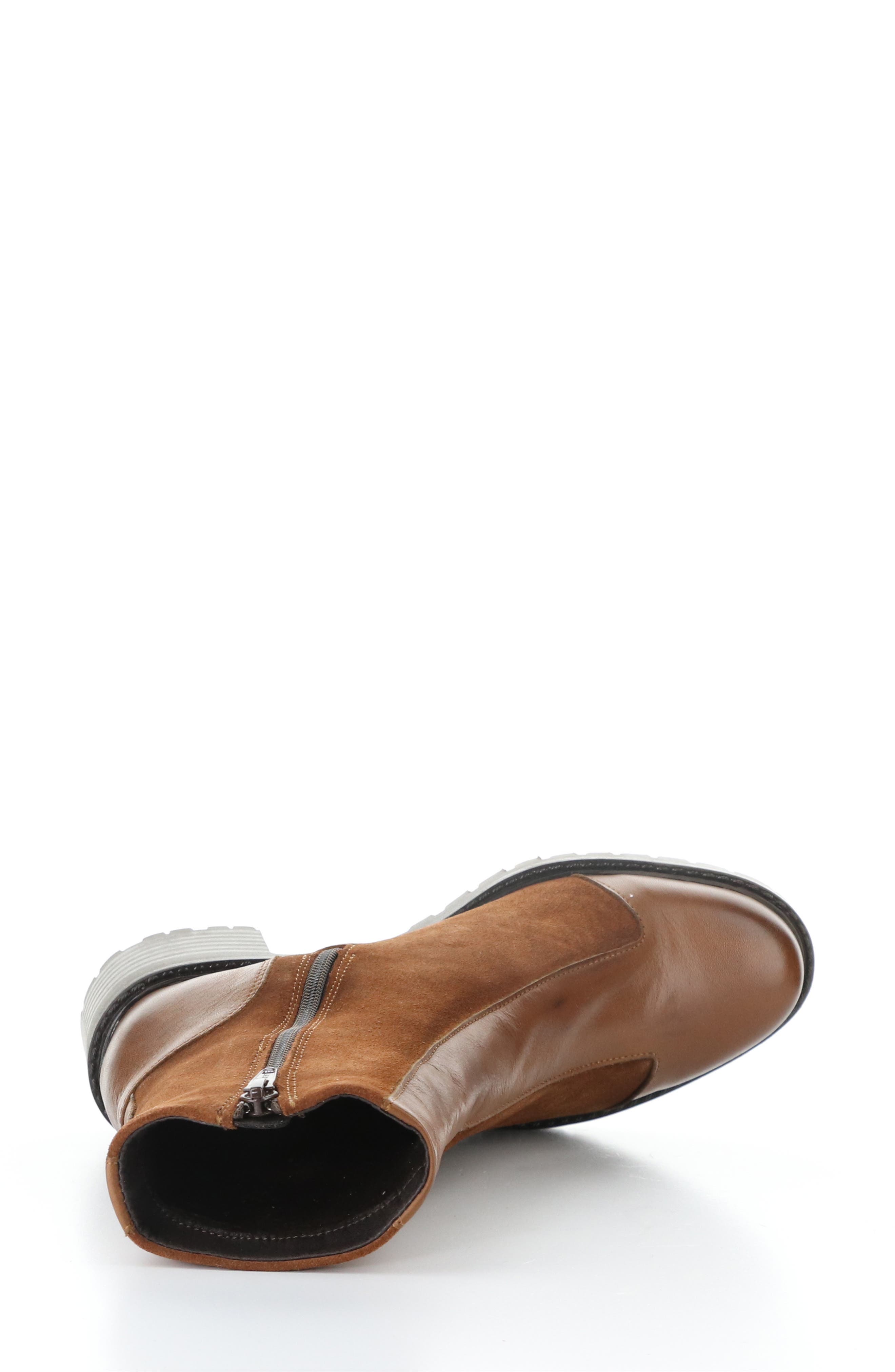 Ingrid Waterproof Bootie, Alternate, color, RICH TAN SUEDE