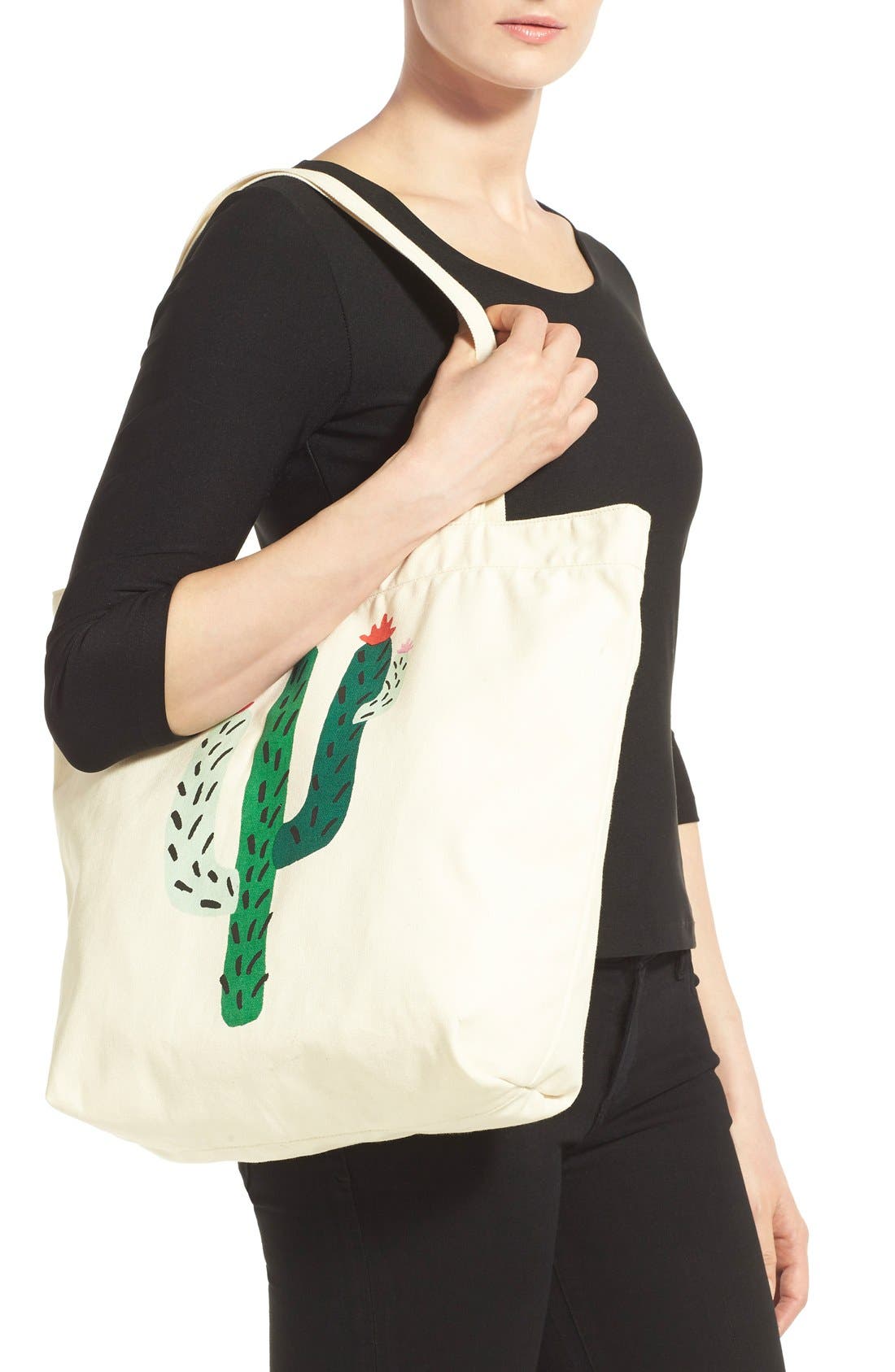 BP. Canvas Tote, Alternate, color, 