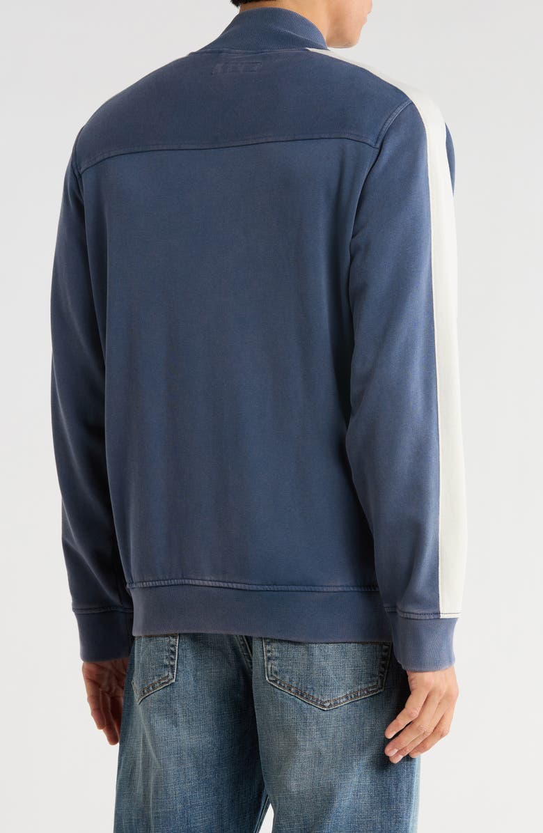 Lucky Brand Logo Varsity Bomber Jacket, Alternate, color, 