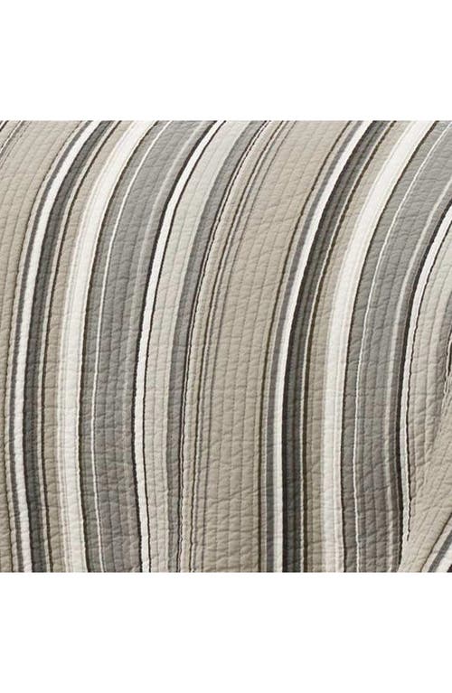 Stone Cottage Fresno Quilt & Sham Set In Gray