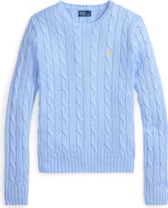 Polo Ralph Lauren Julianna Cotton Cable Sweater