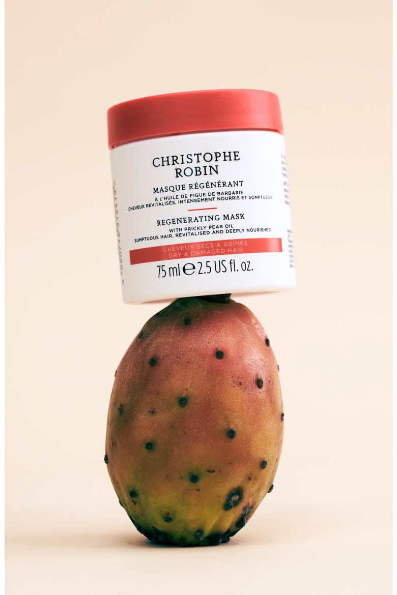 Regenerating Mask with Rare Prickly Pear Seed Oil, Alternate, color, WHITE/ ORANGE