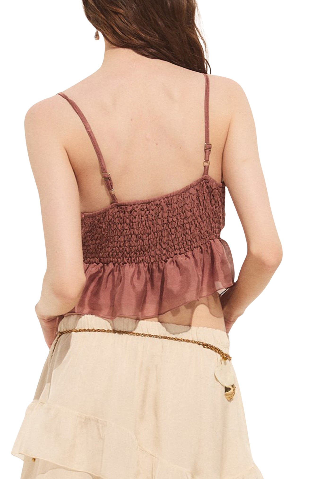 Piccola Ruffle Miniskirt - image 4