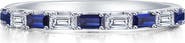 Lafonn Baguette Half Eternity Band
