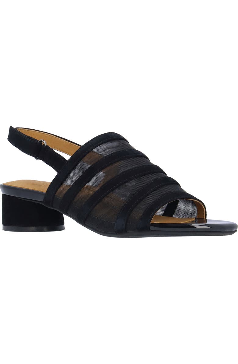 L'Amour des Pieds Elian Slingback Sandal, Main, color, Black