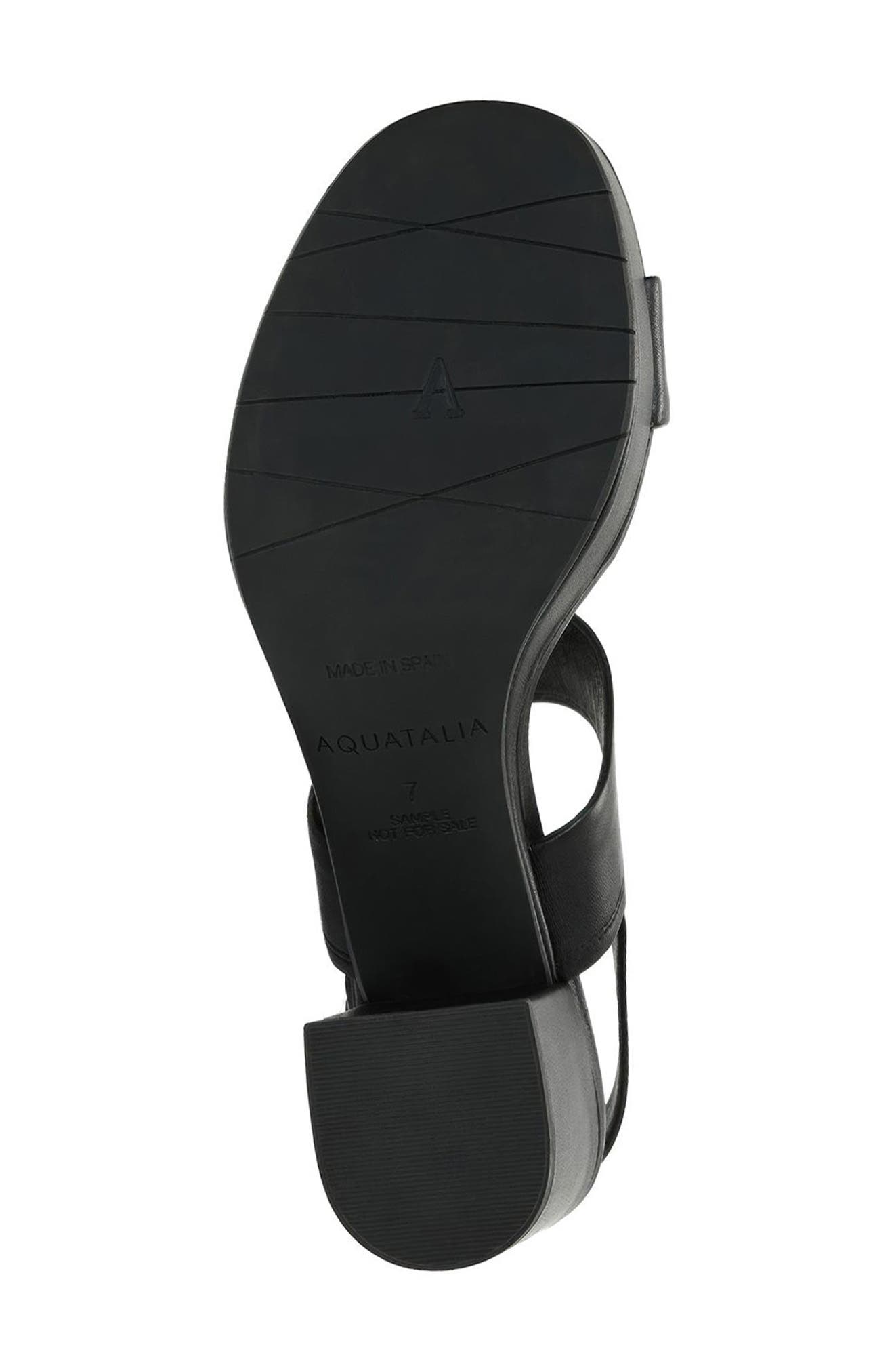 Aquatalia Melly Weatherproof Platform Sandal, Alternate, color, 