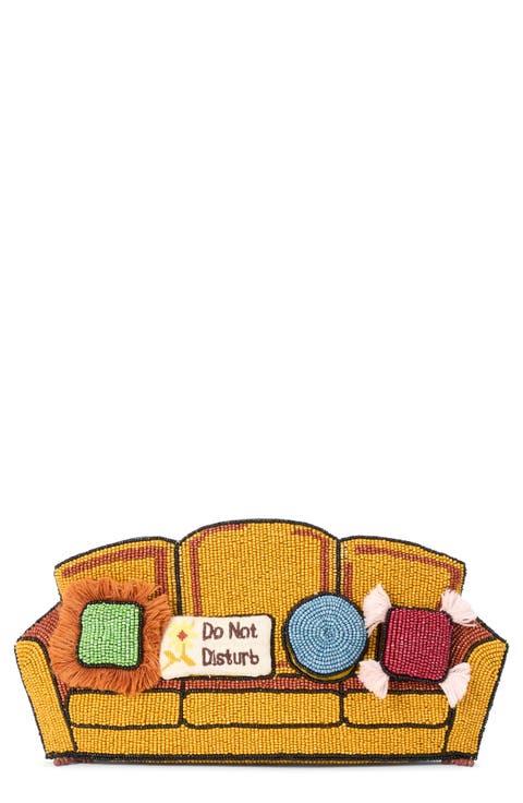 Beaded Couch Clutch
