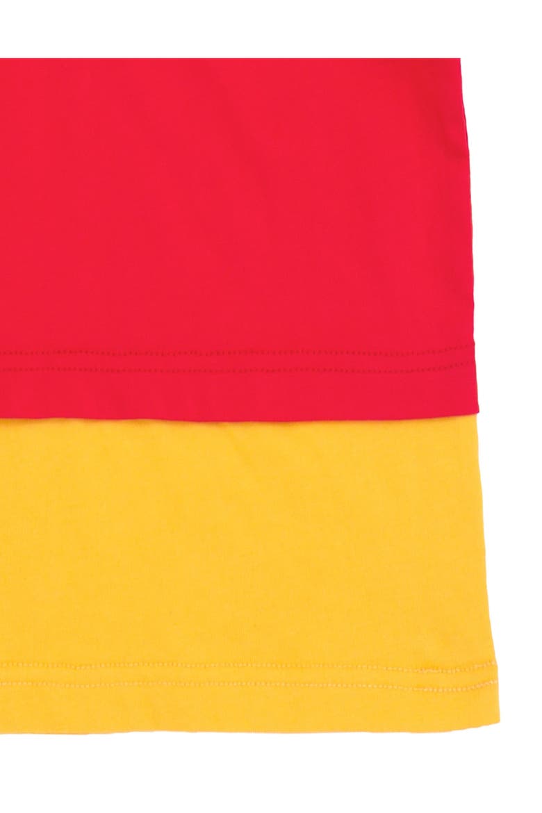 Winnie the Pooh Short Sleeve Hooded T-Shirt, Alternate, color, Winnie Pooh Gold