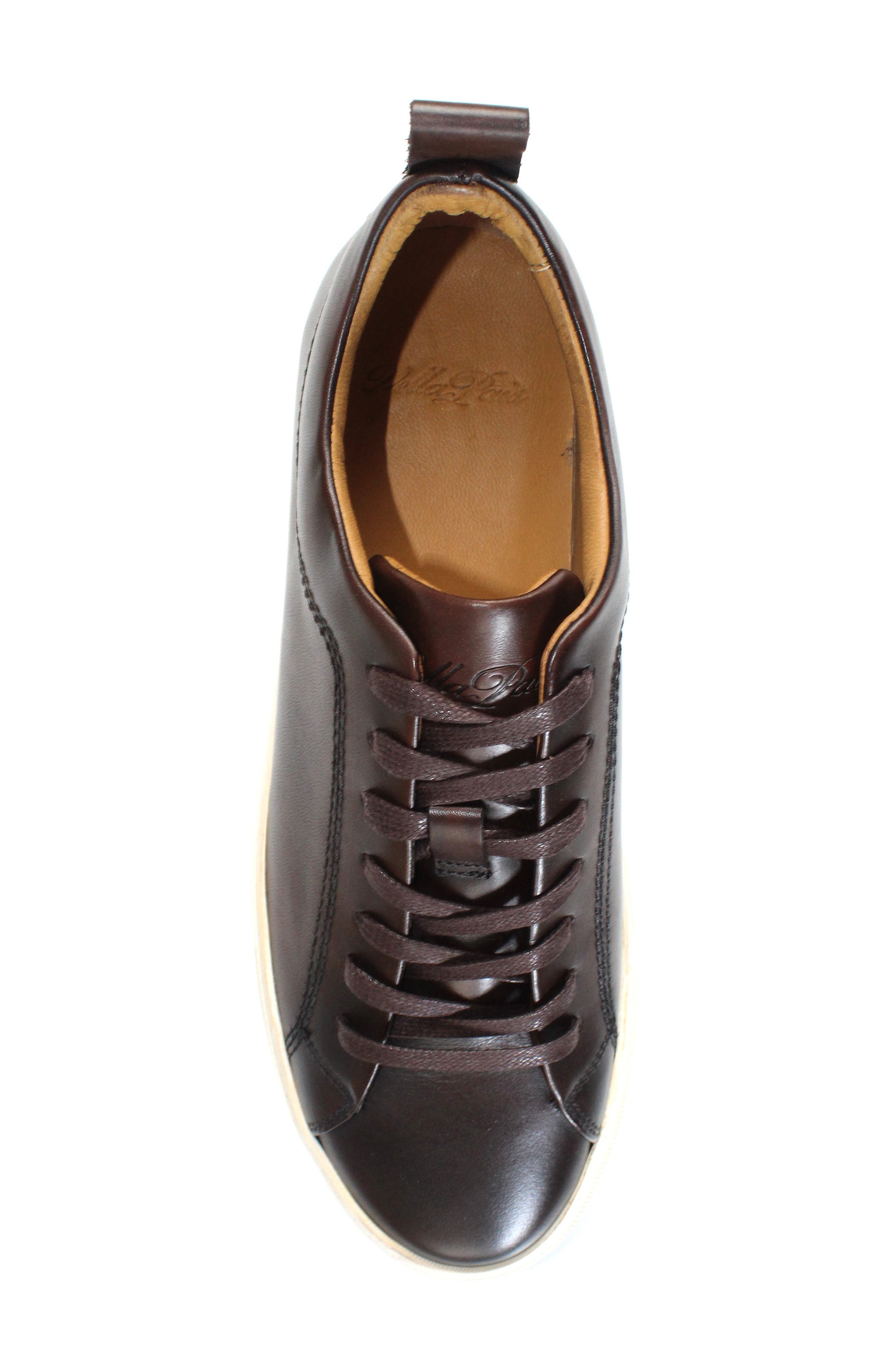 VELLAPAIS Mango Low Top Sneaker, Alternate, color, Dark Brown