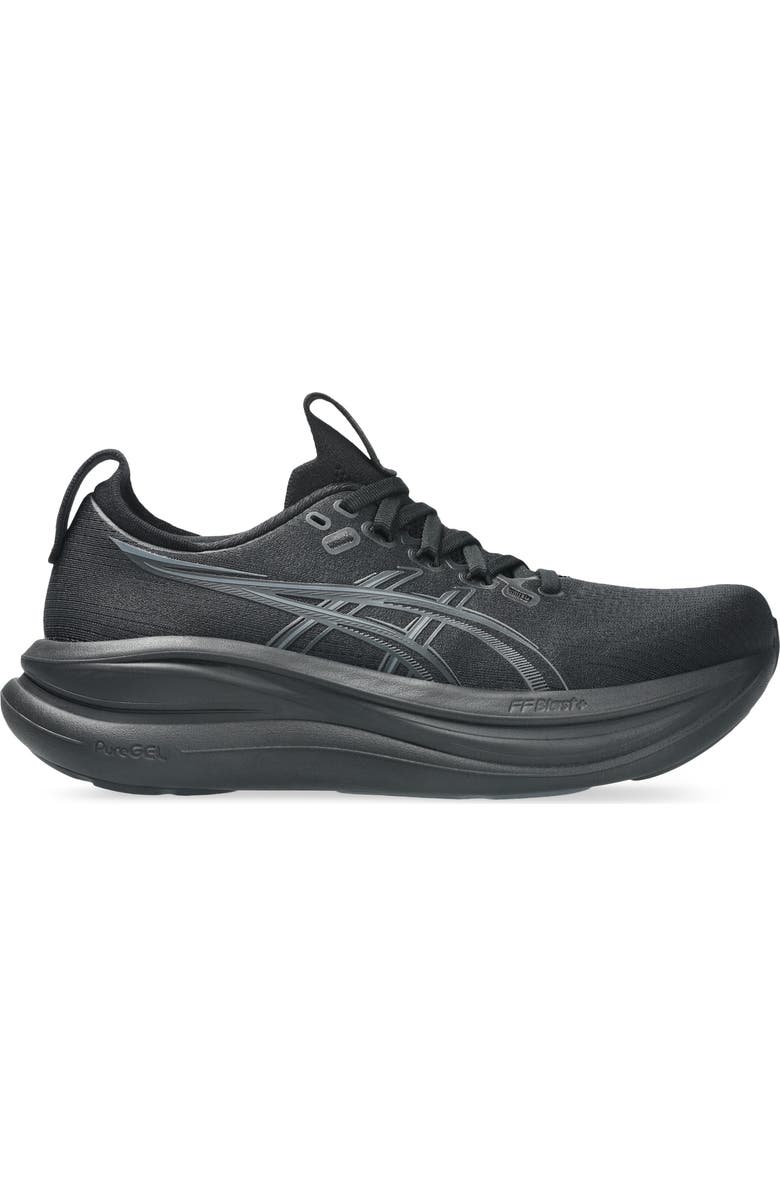 ASICS<sup>®</sup> GEL-NIMBUS<sup>®</sup> 28 Running Shoe, Alternate, color, Black/ Graphite Grey