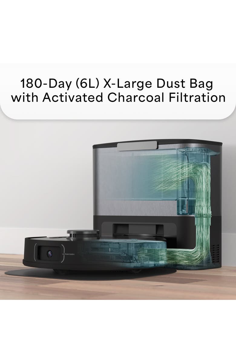 BOBSWEEP UltraVision Object-Aware Robot Vacuum & Mop, Alternate, color, Stainless Steel