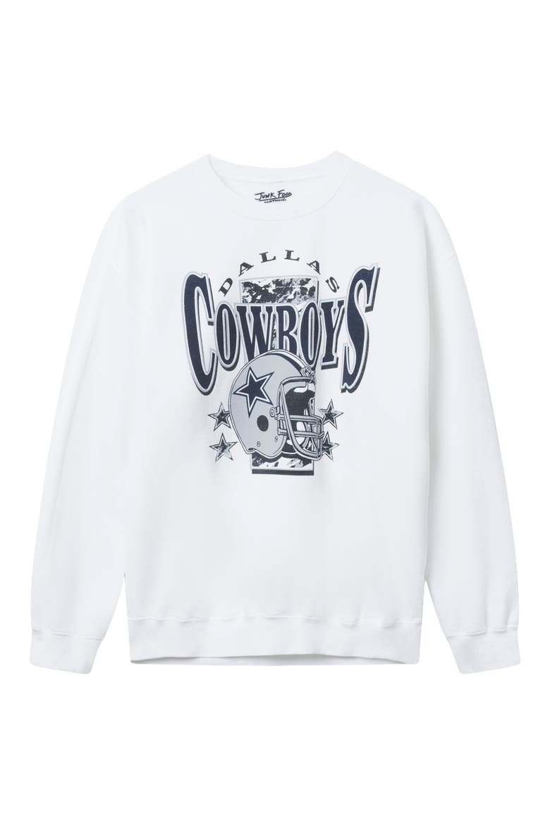 Cowboys Conversation Graphic Sweatshirt, Main, color, WHITE