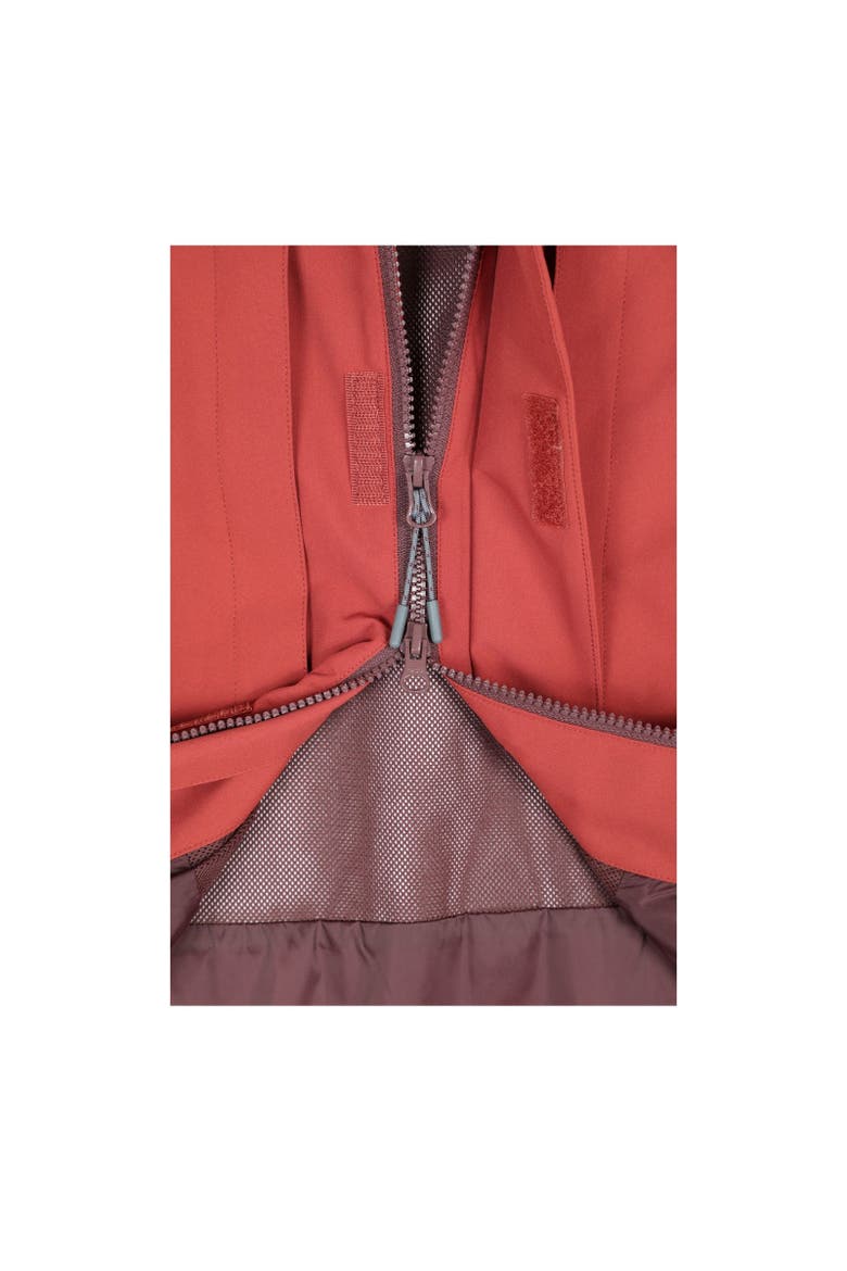 Ridge Waterproof Jacket, Alternate, color, Rust