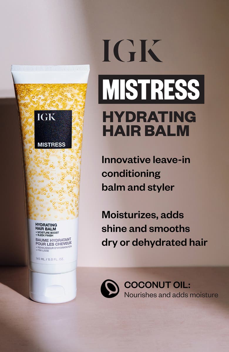 IGK Mistress Hydrating Hair Balm, Alternate, color,