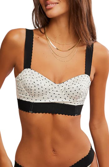 FREE PEOPLE FREE PEOPLE VIVA LA UNDERWIRE LONGLINE BRA 