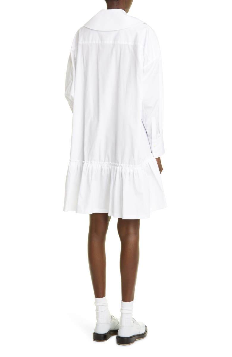 Comme des Garçons Girl Cotton Broadcloth Shirtdress, Alternate, color,