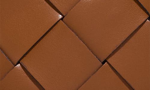 Aldo Royffe Woven Top Handle Bag In Cognac