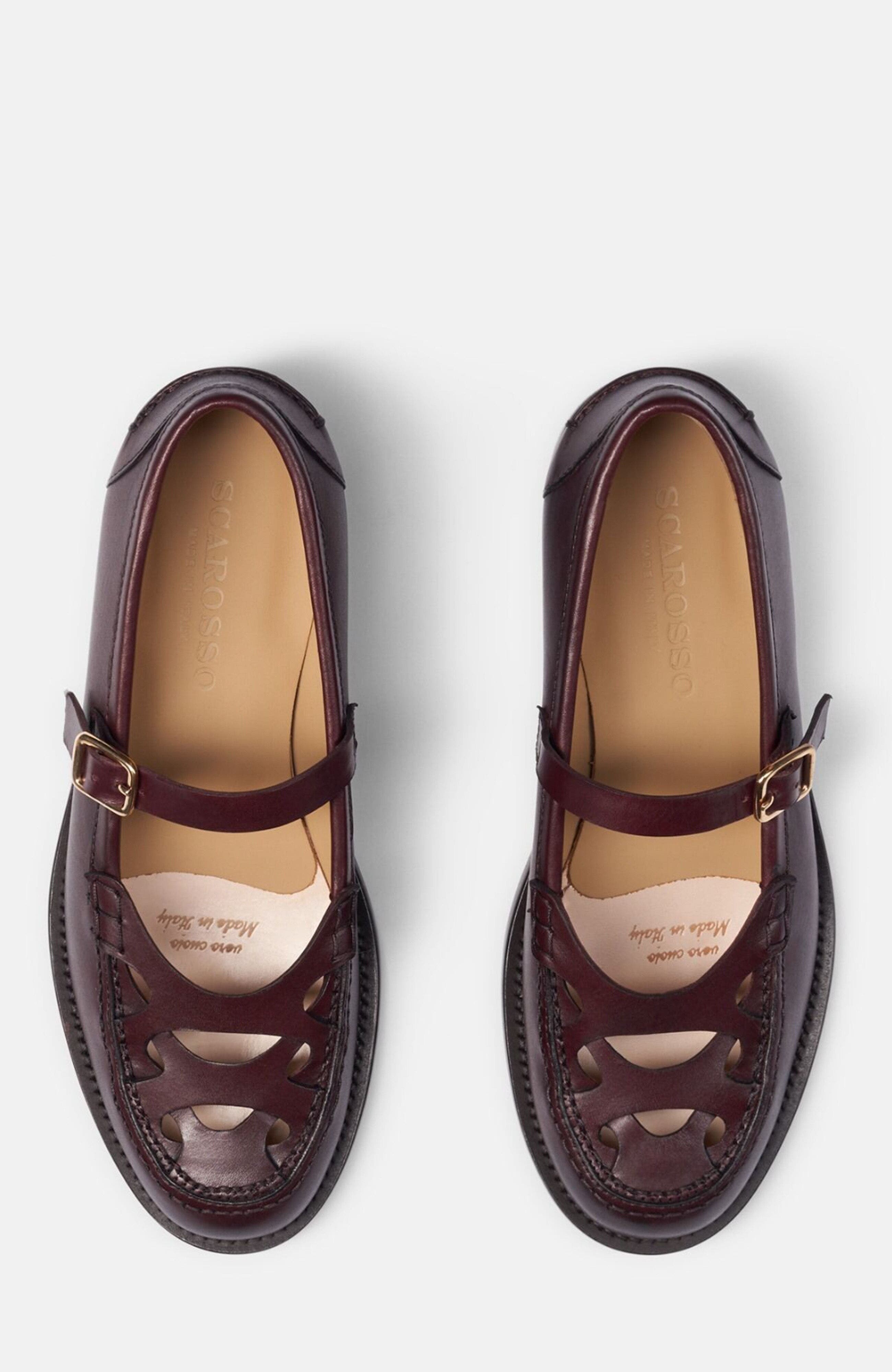 Minni Loafers, Alternate, color, Burgundy - Calf