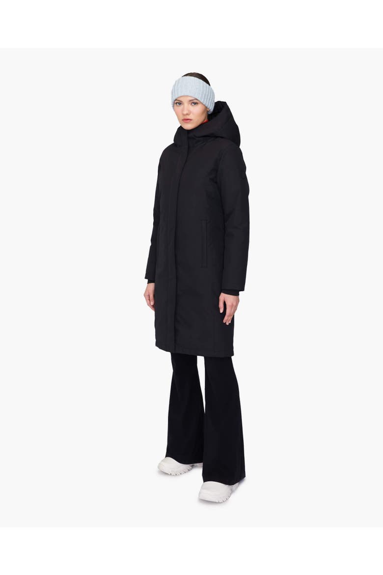FERMONT | Hooded Down Winter Jacket, Alternate, color, Black