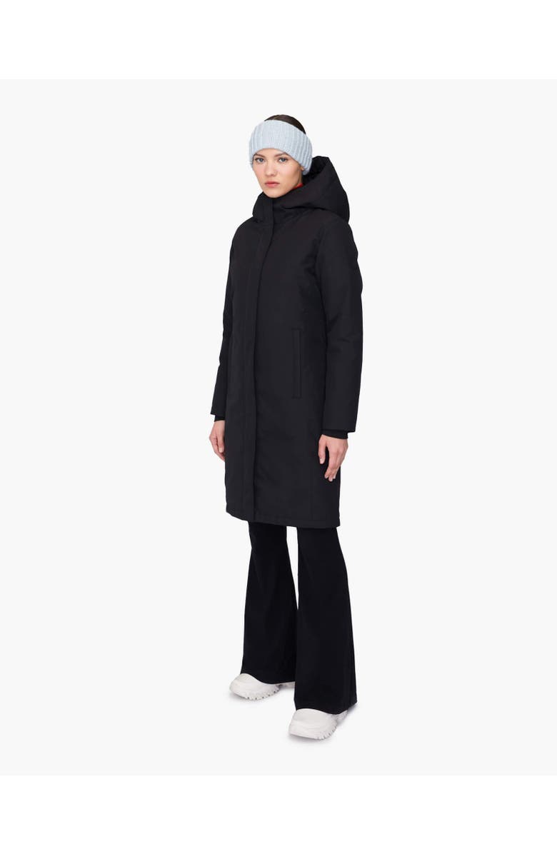 Quartz Co. FERMONT | Hooded Down Winter Jacket, Alternate, color, Black