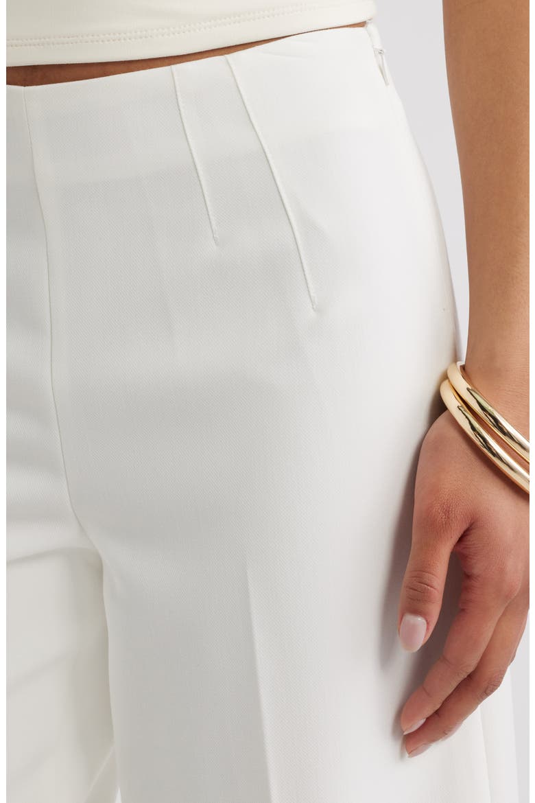 Icon Crop Wide Leg Pants, Alternate, color, IVORY