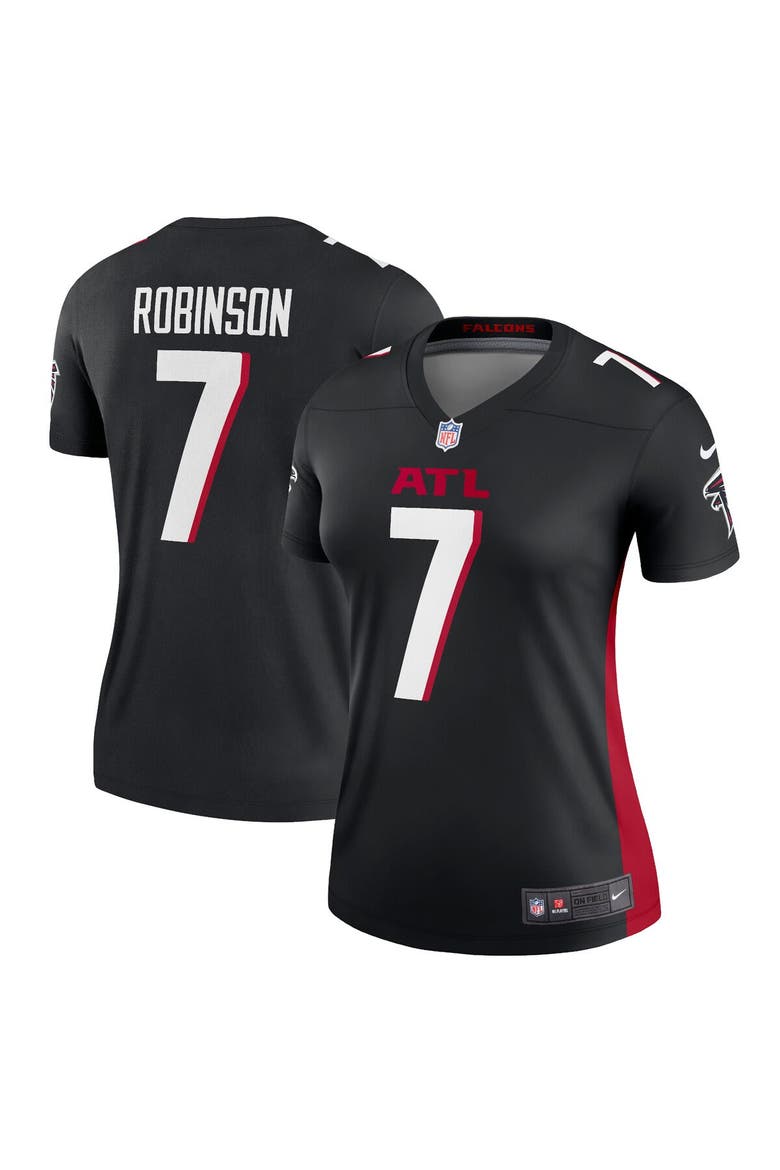 Women's Nike Bijan Robinson Black Atlanta Falcons  Legend Jersey, Main, color, Black