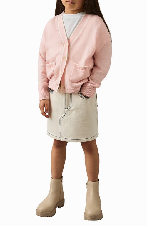 REISS REISS KIDS' JUNI JR. WOOL BLEND CARDIGAN 