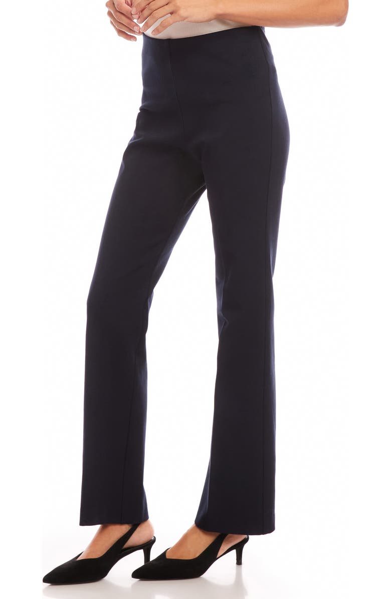 G.H.BASS Stretch Twill Bootcut Pants, Alternate, color, Navy