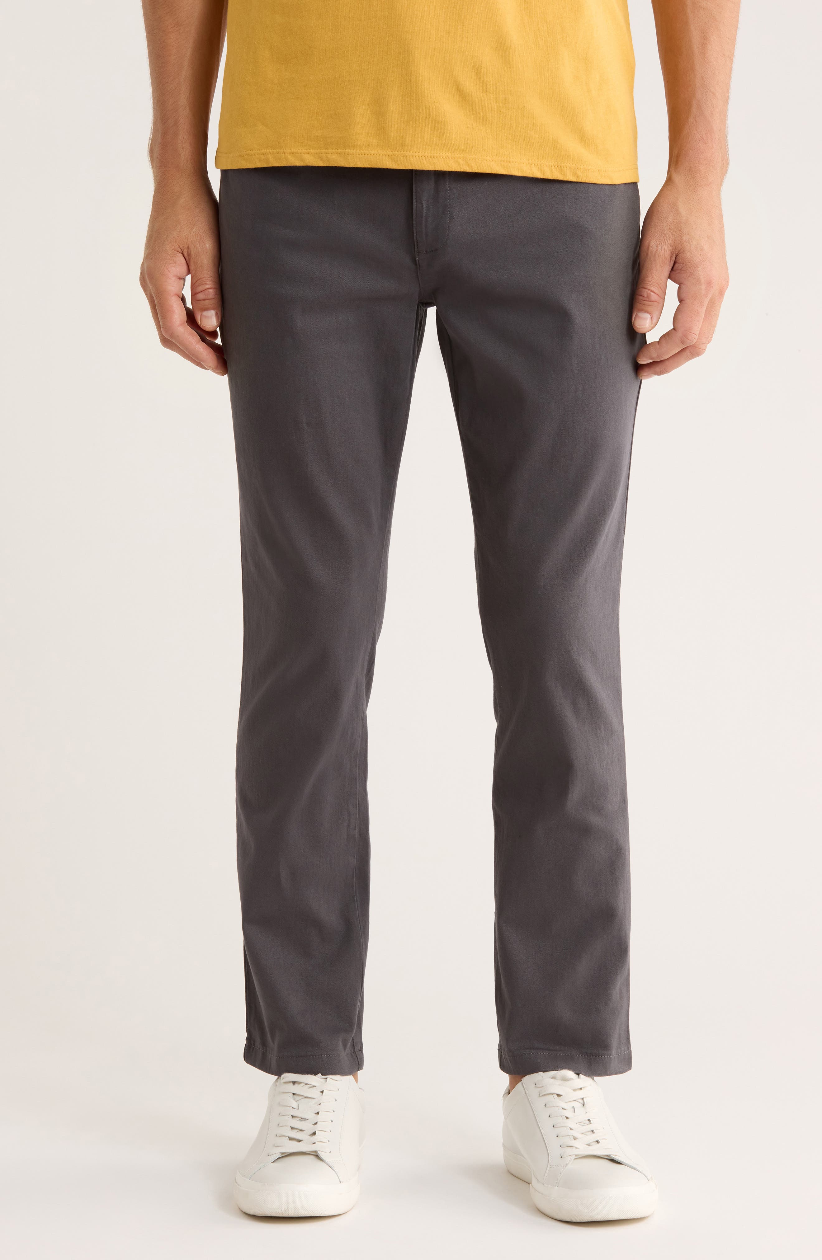 Calvin Klein Brushed Twill Slim Pants