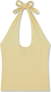 VIR VITA Pauline Pointelle Halter Top