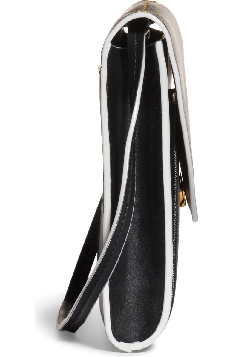 Marni Law Leather Pochette Crossbody Bag, Alternate, color,