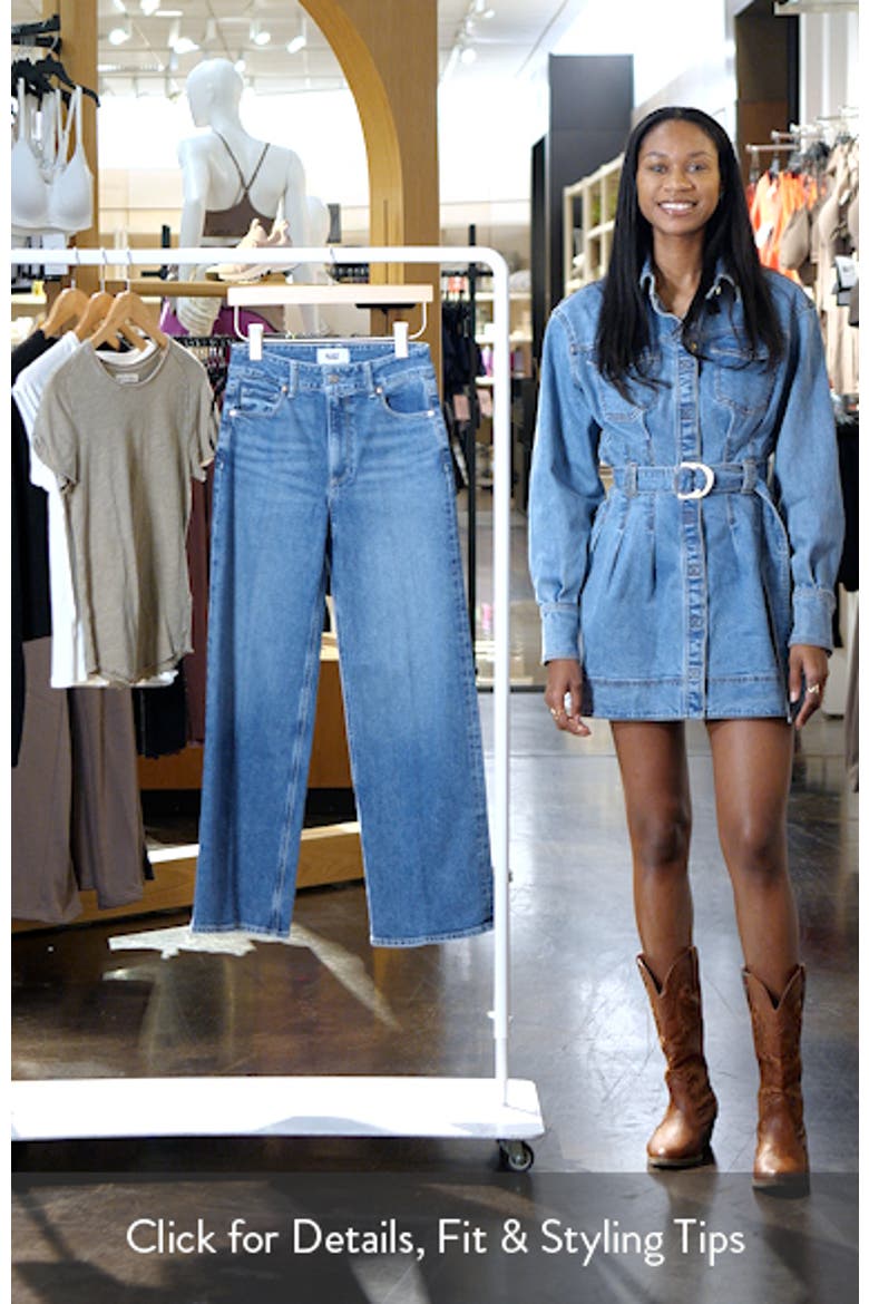Sasha High Waist Wide Leg Jeans video