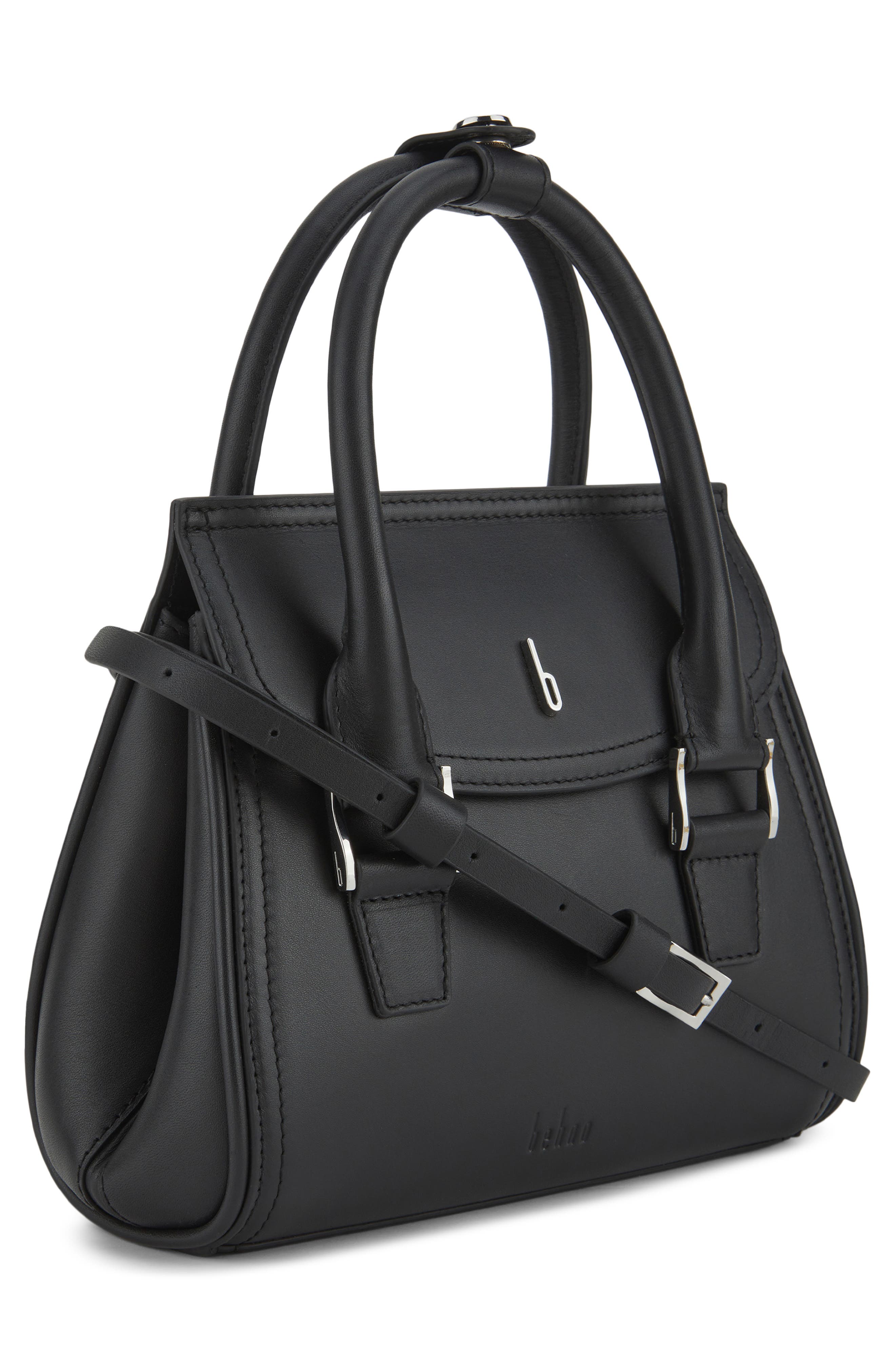behno Mini Coco Leather Satchel, Alternate, color, 
