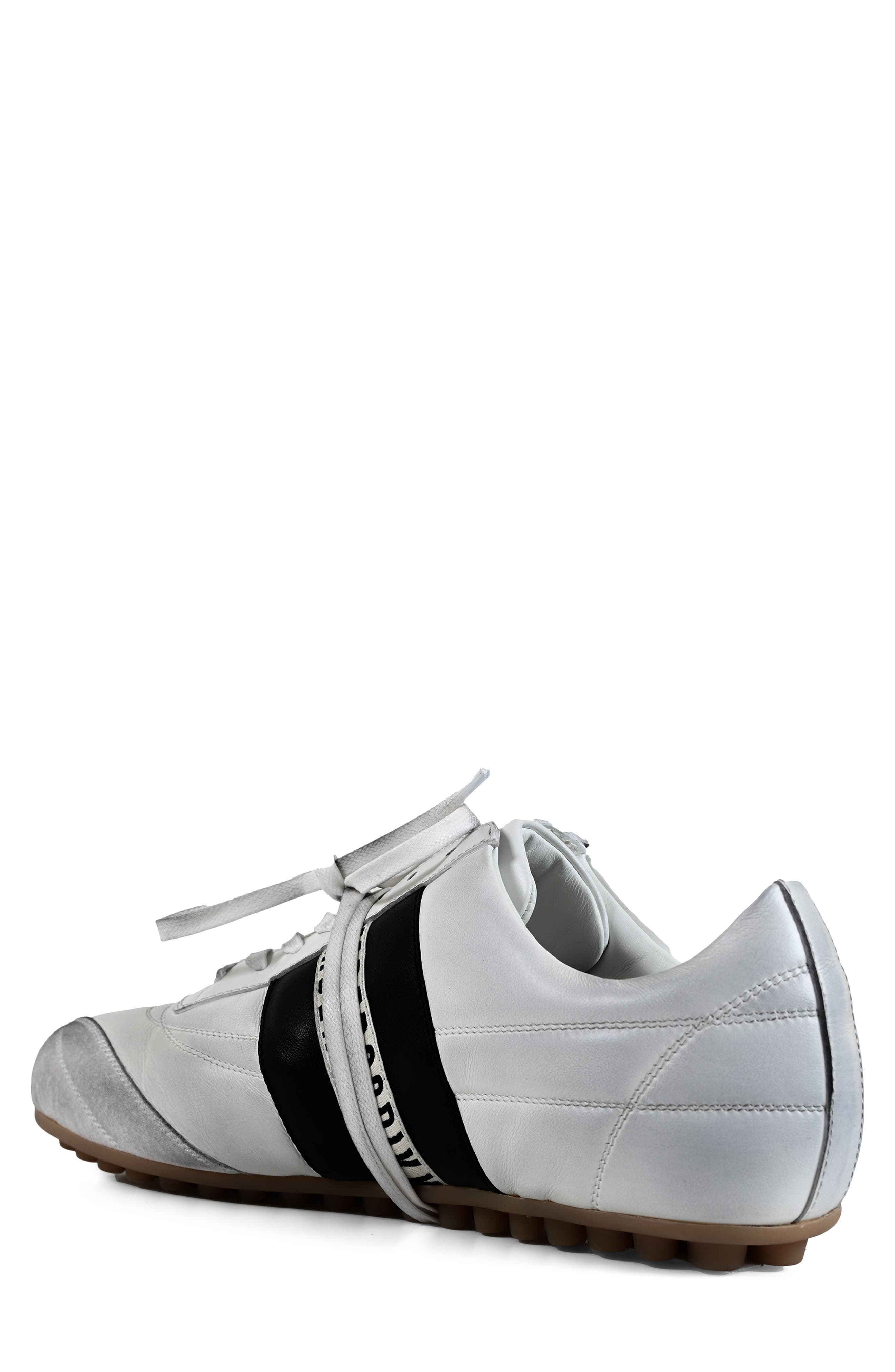 BIKKEMBERGS Distressed Low Top Sneaker, Alternate, color, White