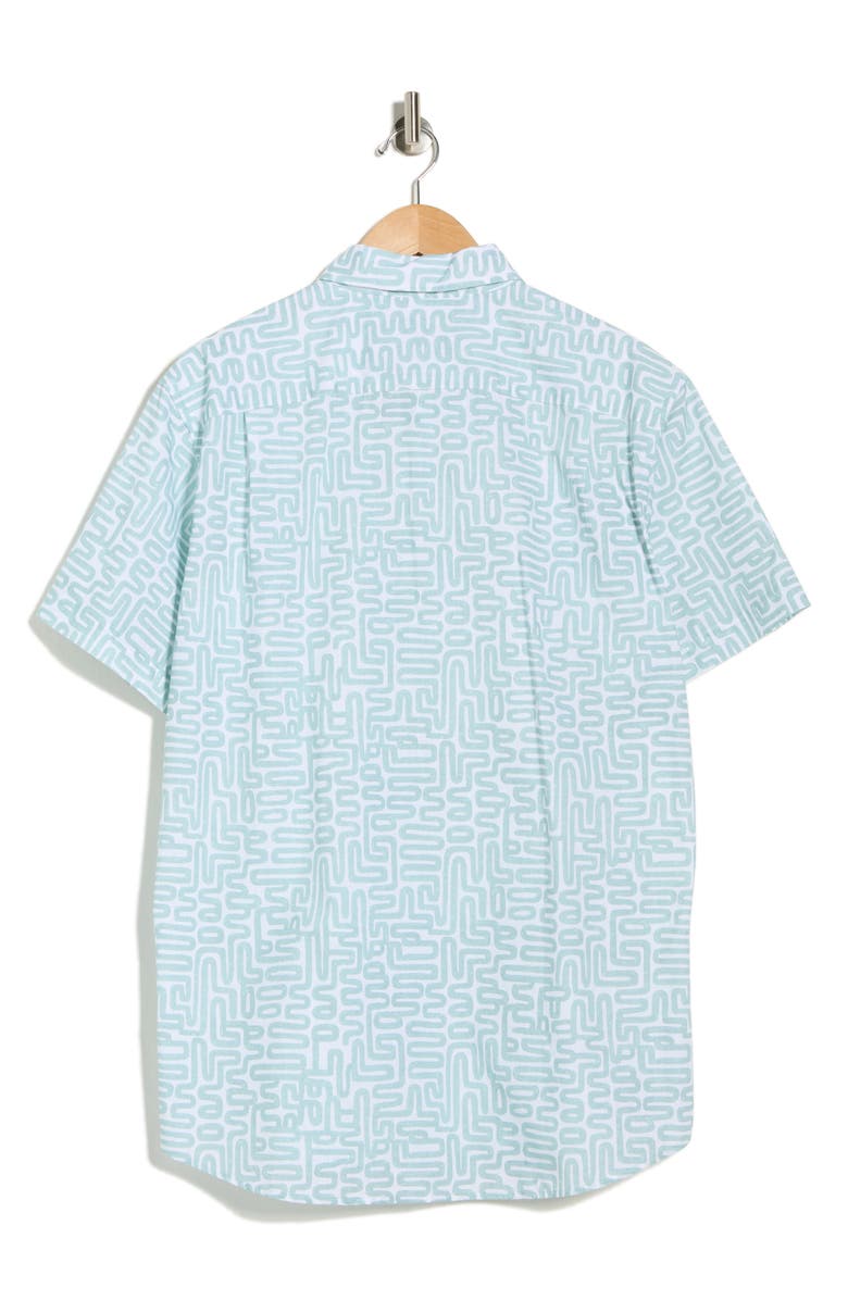 Rodd & Gunn Fenchurch Short Sleeve Button-Up Shirt, Alternate, color, Mint