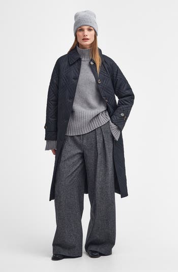 コート Barbour a Wool Trench Coat Barbour | Beatrix Showerproof Trench Coat | Trench/Tartan