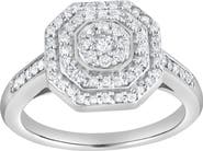 LuvMyJewelry Vionne 0.50 Ct 10K Gold Diamond Ring