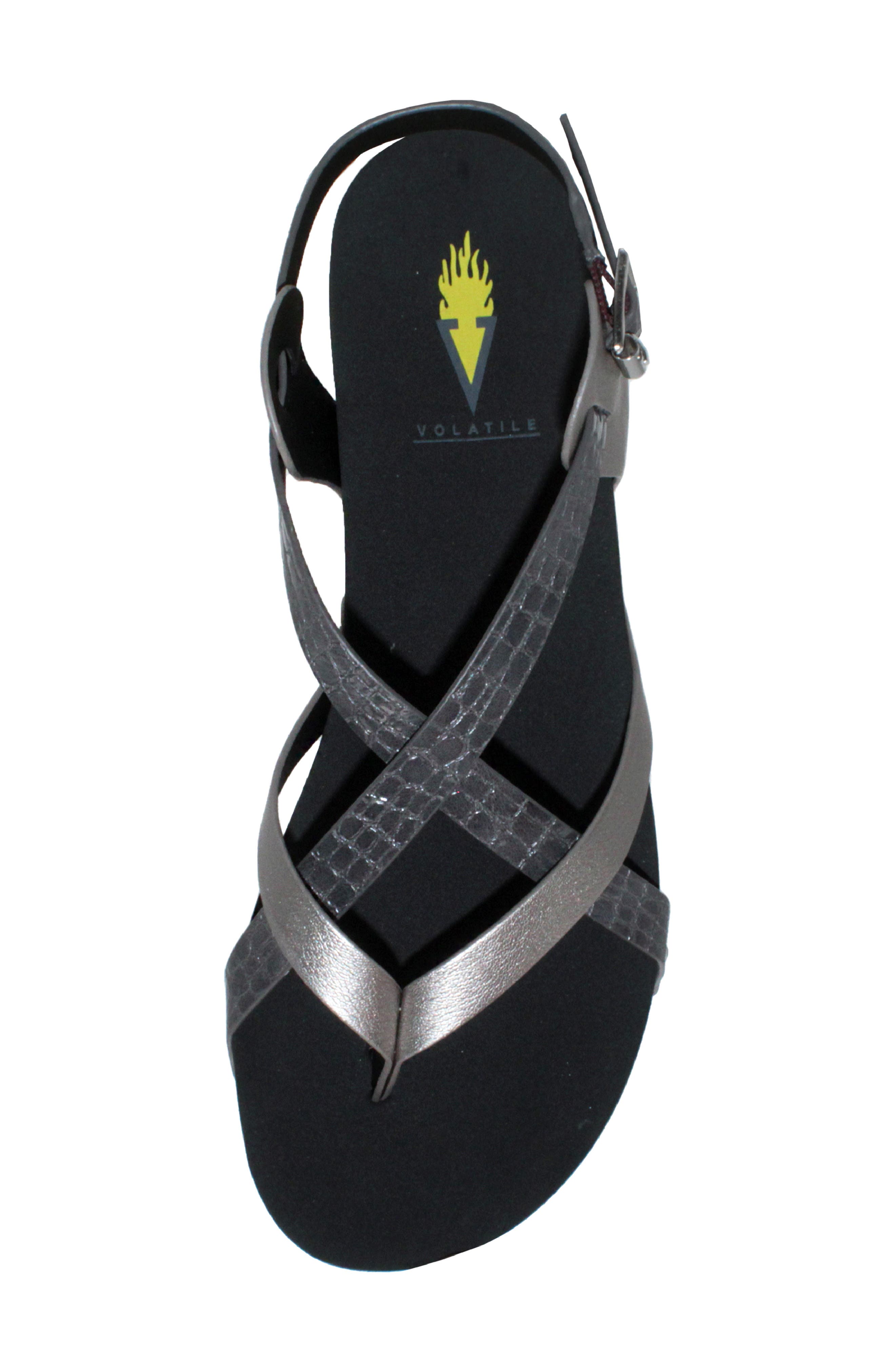 Volatile Engie Strappy Sandal, Alternate, color, 