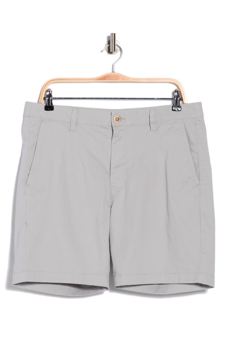 Washed Chino Shorts, Alternate, color, LIGHT GREY