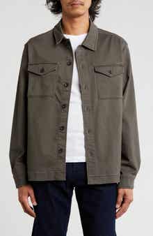 Union Lounge Twill Knit Shirt Jacket