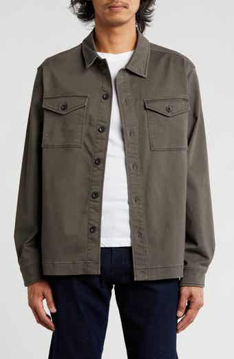 Union Lounge Twill Knit Shirt Jacket