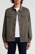 Union Lounge Twill Knit Shirt Jacket