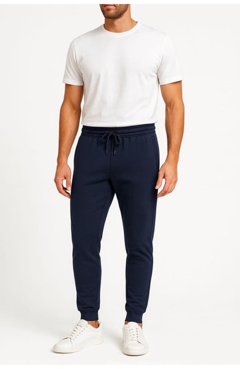 BenBen Mens 3 Pack French Terry Ultra Soft Butter Joggers, Alternate, color, Black/Charcoal/Grey