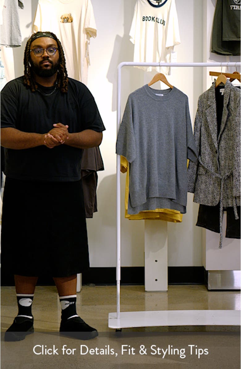 Short Sleeve Cashmere Sweater, sales video thumbnail